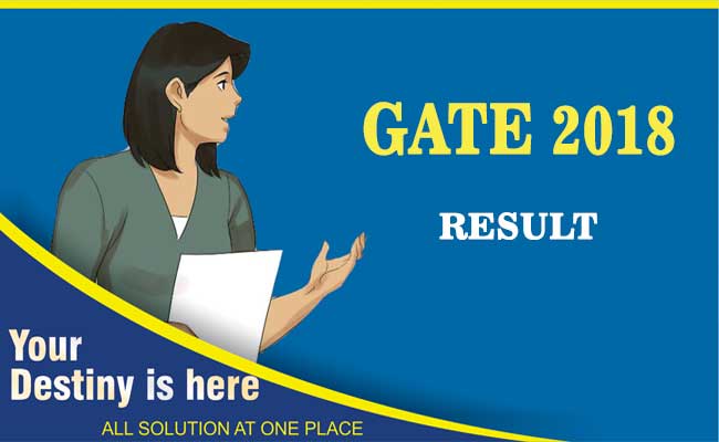 GATE 2018 Results: Check on appsgate.iitg.ac.in